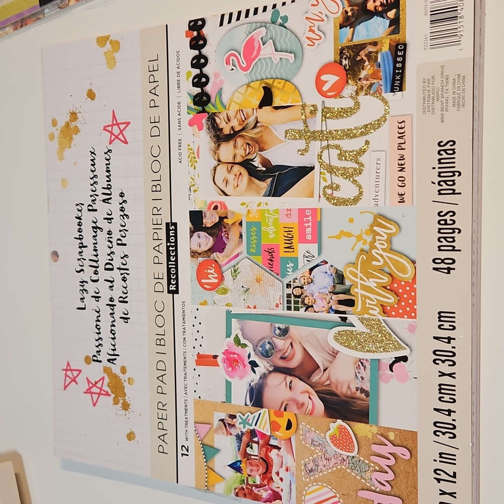 Lazy Scrapbooks Paper Pad